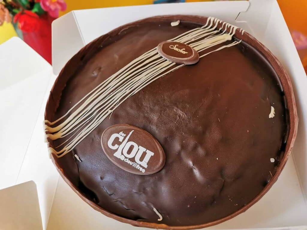 Tarte Sacher sans gluten