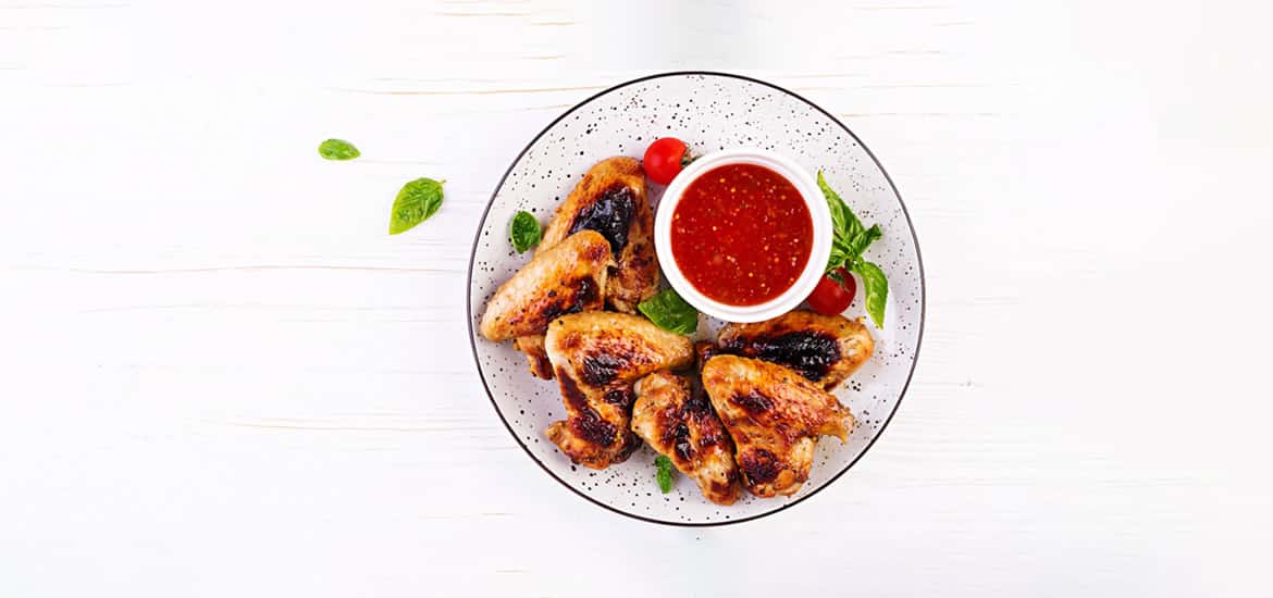Assiette colorée servie à Paris